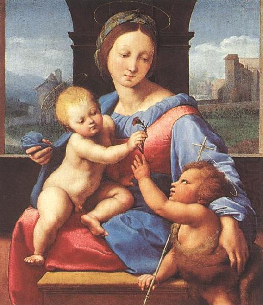 Aldobrandini Madonna (Garvagh Madonna), RAFFAELLO Sanzio